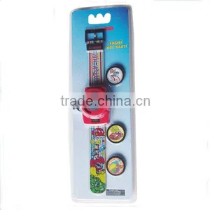 Flying Saucers Plastic Children Toy Watch thumbnail-1