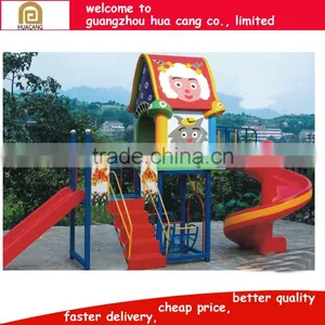 Attractive Kids Toys Top Sell Bright-colored Animal Theme Kids Outdoor Playground H30-1442 thumbnail-1