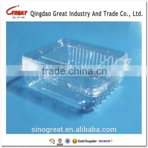 Perforated Custom Clamshell Fruit Packaging Container thumbnail-5