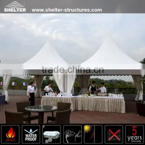 Outdoor PVC Shelter Pagoda Tent thumbnail-1