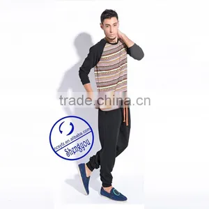 2015 Custom New Arrival Fashion Cotton Men Jogger Pants thumbnail-2