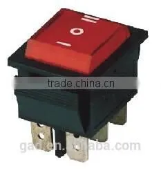 CNGAD KCD2 10A 6pin 250V Electrical Boat Switch(rocker Switch,mini Boat Switch)(KCD2-203N) thumbnail-1