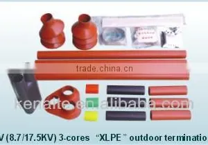 33kV Three Core Copper Conductor Heat Shrinkable Indoor Termination Heat Shrinkable Outdoor Terminal thumbnail-1