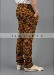 Hot High Quality Zipper Crotch Men Chino Pants thumbnail-2