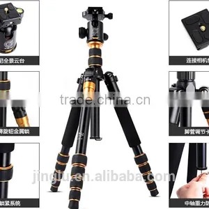 QZSD-668 Portable Lightweight Camera Tripod Monopod thumbnail-2