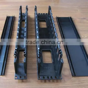 1U ABS Plastic Cable Management thumbnail-3