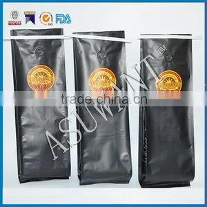 Custom Printing Side Gusseted Polypropylene Coffee Tietie Bags With Valve thumbnail-2