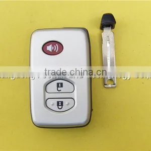 2+1 Buttons Smart Key Shell Case Fob for Toyota 4Runner Venza Land Cruiser thumbnail-2