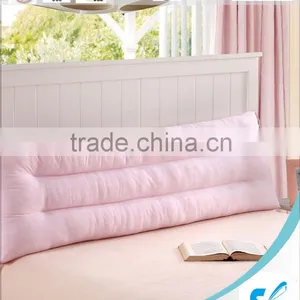 Wholesale White Color 100% Cotton Hotel Double Size Pillow Case Bolster Pillow thumbnail-1
