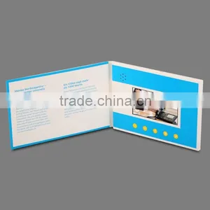 2016 Hot Sale Factory Supply Video Brochure Card With Lcd thumbnail-2