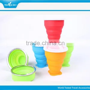 Drinkware Portable Silicone Foldable Cup for Travel thumbnail-5