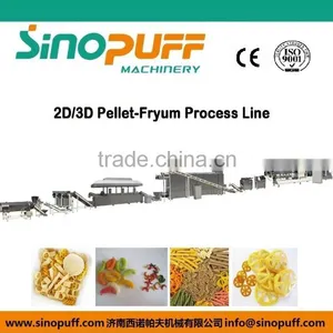 2D Pellet Snack Food/Great Quality 2D Pellet Snacks Food Processing Line thumbnail-1