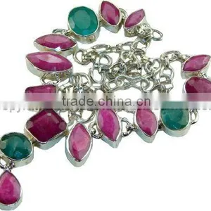 Handcrafted Sterling Silver Necklace thumbnail-1