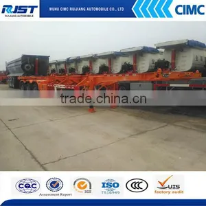 Hot Sale !CIMC Brand Container Skeleton Trailer thumbnail-1