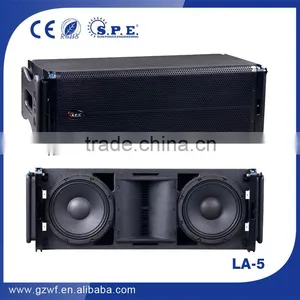 SPE Audio Dual 10inch Passive Line Array Speaker, Professional Audio System, Outdoor Performance thumbnail-1