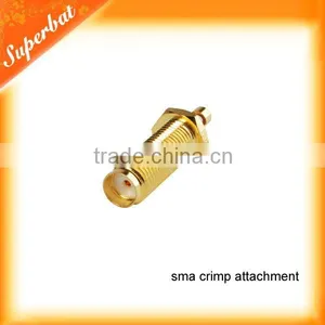 rf Coaxial Sma-female Connector Crimp Attachment for 1.37 1.13 thumbnail-1