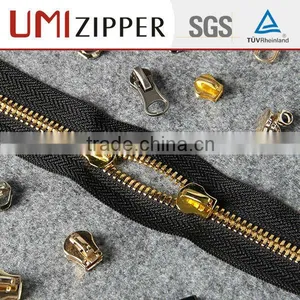1 pc 45 cm Size 8 Corn Teeth in White Fabric Double Slider Zipper Close End Quality Choice thumbnail-3