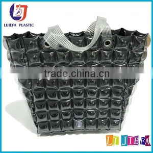 Blue Bag,Beach Bag,Inflatable Package,PVC Bag,Inflatable PVC Bag,Shopping Bag,PVC Cosmetic Bag thumbnail-1