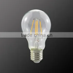 Aluminum Transparent Glass Filament LED Bulb Light 4W 6W thumbnail-1