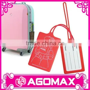 New Trend Product Business Gift Stylish Silicone Hotel Luggage Label thumbnail-1