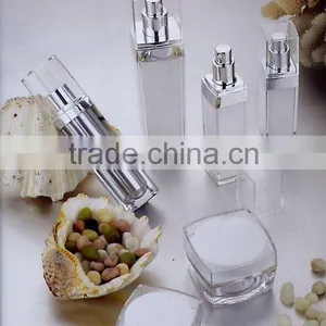 Square Acrylic Lotion Bottle for Cosmetics 30ml,50ml,130ml thumbnail-1