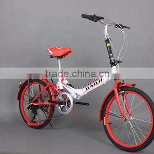 20 Inch Folding Speed Bike 7-speed High-carbon Steel Speed Bike thumbnail-2