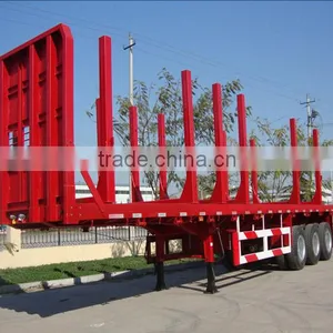 High Quality Low Price Hot Sale Timber Trailer thumbnail-2