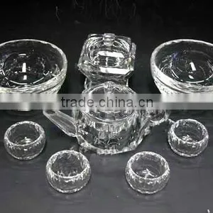 Tea Pot 3D Laser Engraved Crystal Crafts (G-385) thumbnail-1
