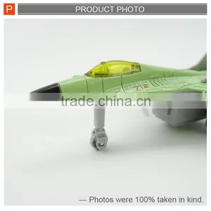 Miniature Pull Back Metal Toy Die Cast Plane With Sound thumbnail-3