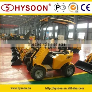 China HYSOON HY200 Articulated Mini Wheel Loader thumbnail-3