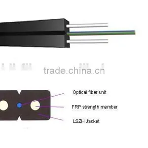 Factory Price Indoor 2 Core FTTH Fiber Cable,fiber Optical Indoor 1core/2core Cable thumbnail-2
