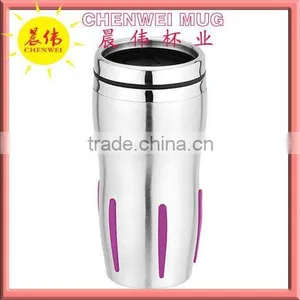 450ml Double Wall Insulated Stainless Steel Mugs thumbnail-1