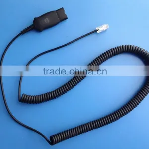 Hot Selling USB QD Cable HIS Adapter for Plantronics Headset thumbnail-1