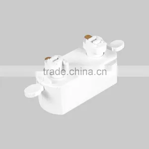 High Quality 3 Wires "X" Shape Led Track Adapter thumbnail-3