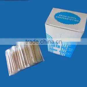 1000pcs Dia 2.2mm Wooden Cello Wrapped Toothpicks thumbnail-1