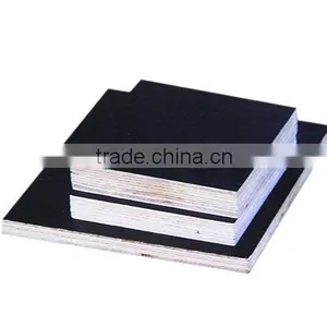 Outdoor Black Film Faced Poplar Plywood thumbnail-1