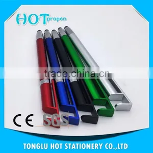Mobile Phone Support Twist Pen With Big Clip, Screen Touch Pen thumbnail-2