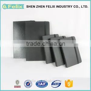 Cheap And High Quality Leather Ruled Line Branded Notebook thumbnail-5