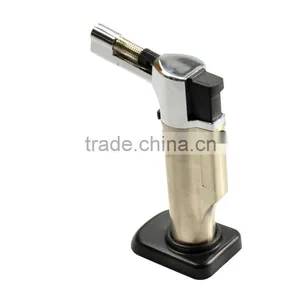 Welding Torch Jet Flame Cigarette Cigar Butane Gas Lighter EK-919 thumbnail-2