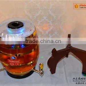 Crystal Cask Cannon Three Wine Faucets Cold Beer Dispenser thumbnail-6