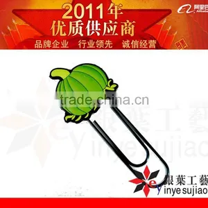 2012 New Pumpkin Shaped PVC Clip , Book Clip , Memo Clip thumbnail-1