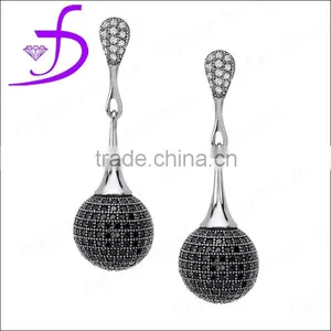 Drop Earring Wholesale 925 Sterling Silver Earring thumbnail-1