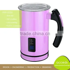 OEM/ODM 500W Colored Hand Automatic S.S Milk Frother thumbnail-1