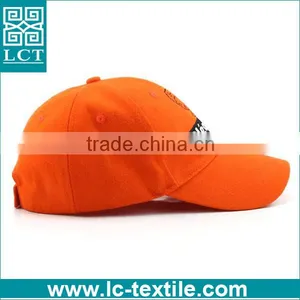 LCTN1890 Patch Embroidery Orange 5 Panel Baby Hat Snapback Cap thumbnail-3