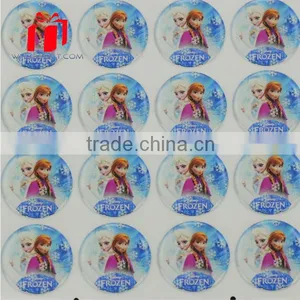 Custom Clear Glitter Epoxy Stickers for Children Gifts thumbnail-1