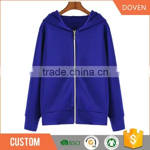 Customized Zipper-up Fleece Hoodies/pullover Hoodie thumbnail-5