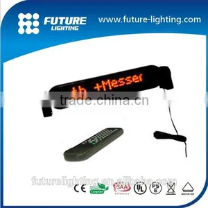2017 Red 7*64 Dot Matrix hd Xxx China Led Display Com Led Moving Sign thumbnail-1