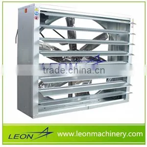 Leon Industrial Wall Mounted Aluminium Louvers Poultry Fan thumbnail-1