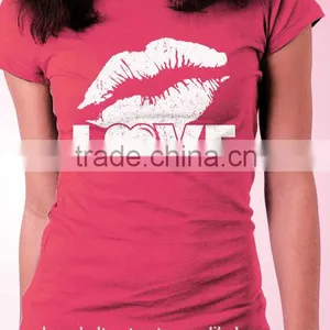 Teen Top Fashion Girl t Shirt Brand Promotion Custom T-shirt Labels and Tags thumbnail-1
