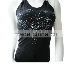 Seamless Camisole With Diamonds Decorated Women's Camisole and Tank Tops thumbnail-1